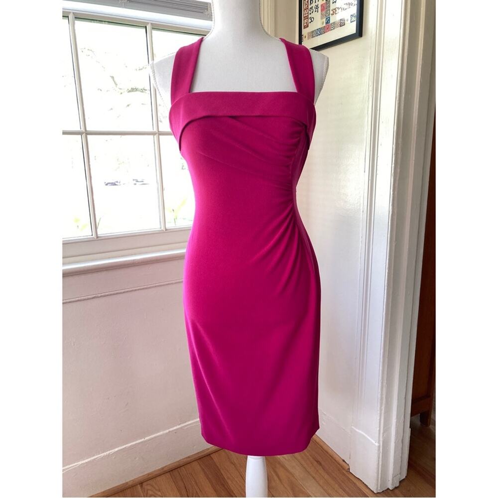 L.K. Bennett Dress Fuchsia Women's Size 2